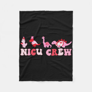 Nicu Crew Black Uni-adult Fleece Blanket