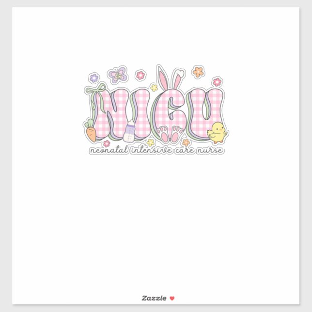 NICU Easter Neonatal Intensive Care Unit Nursing S (Sheet)