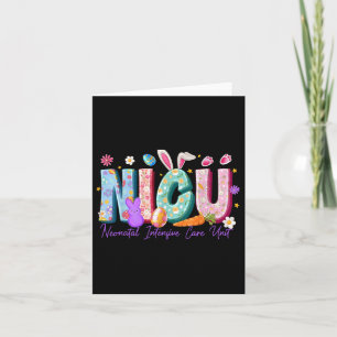 Nicu Easter Neonatal Intensive Care Unit Nursing S Card