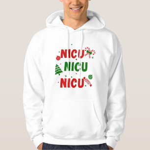 NICU Festive Christmas design Hoodie