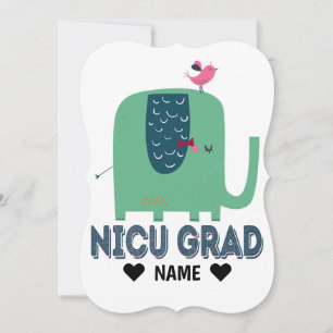 NICU Grad Elephant Card