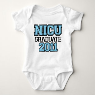 NICU Graduate Boy 2011 Baby Bodysuit