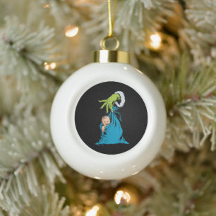 NICU Labour Delivery Nurse Santa Christmas Xmas  Ceramic Ball Christmas Ornament