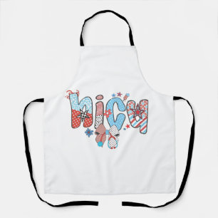 NICU Nurse 4th of July American Nurse Apron
