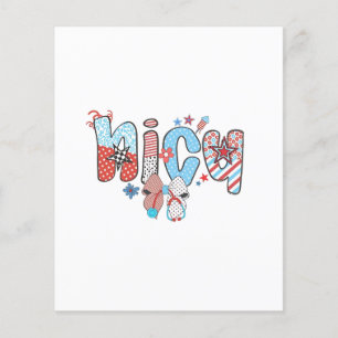 NICU Nurse 4th of July American Nurse Flyer