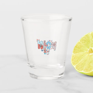 NICU Nurse 4th of July American Nurse  Shot Glass