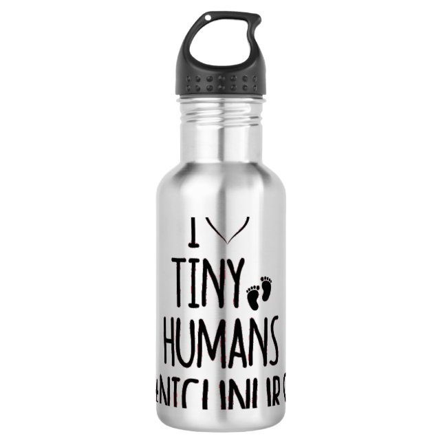 NICU Nurse  710 Ml Water Bottle (Front)