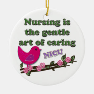 NICU NURSE CERAMIC ORNAMENT