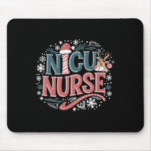 Nicu Nurse Christmas Party Caring Through The Holi Mouse Pad