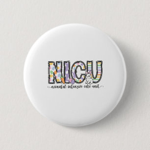 Nicu Nurse Easter Spring Neonatal Intensive Care U 6 Cm Round Badge