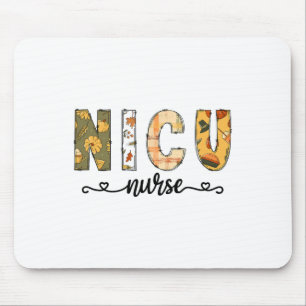 Nicu Nurse Fall Halloween For Women Men Mouse Pad