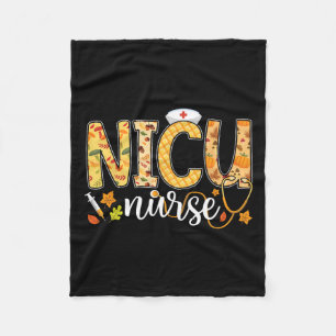 Nicu Nurse Fall Yall Autumn Pumpkin Thanksgiving S Fleece Blanket