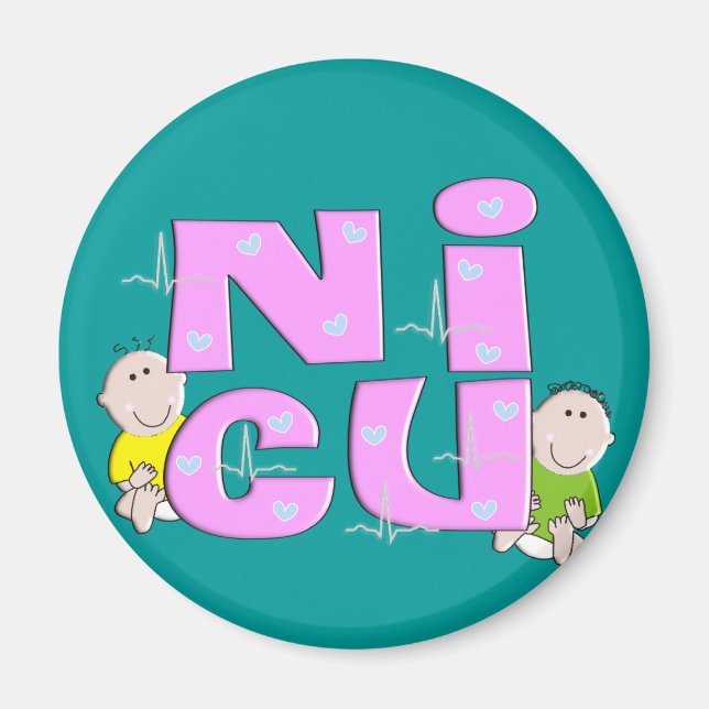 NICU Nurse Gifts Magnet (Front)