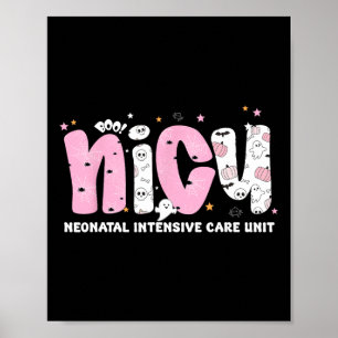 Nicu Nurse Neonatal Intensive Care Unit Funny Hall Poster