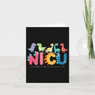 Nicu Nurse Neonatal Itensive Care Unit Nursing Card