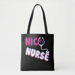 NICU Nurse Newborn Baby Nurse Tote Bag