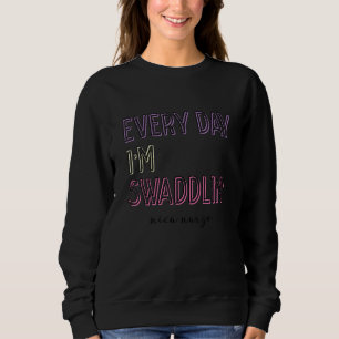 NICU Nurse Rainbow Neonatal ICU Nurse Baby Infant Sweatshirt