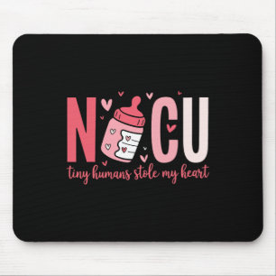 Nicu Nurse Tiny Humans Stole My Heart Valentine's Mouse Pad