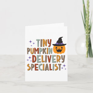 Nicu Nurse Tiny Pumpkin Delivery Specialist Labour Card