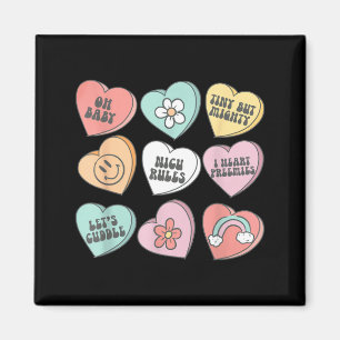 Nicu Nurse Valentine's Day Heart Candy Neonatal Ic Magnet