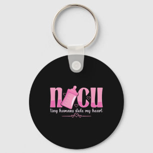 Nicu Nurse Valentine's Day Tiny Humans Stole My He Key Ring
