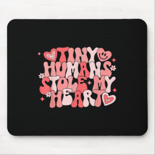 Nicu Nurse Women Valentines Day Tiny Humans Stole Mouse Pad