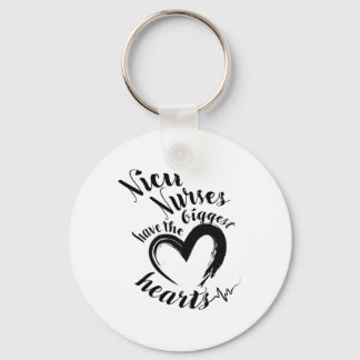 NICU nurses biggest hearts keychain