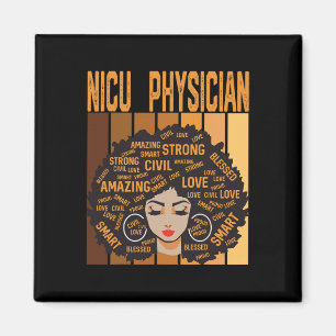 Nicu Physician Powerful Black History Month Black Magnet