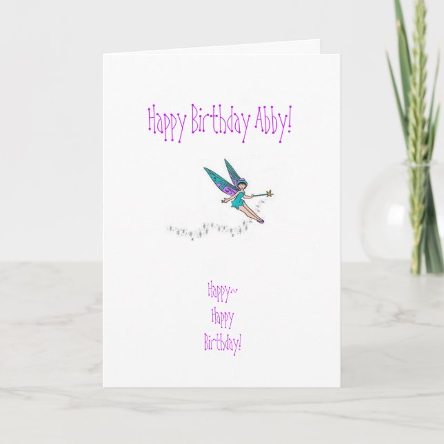 Niece Birthday Card (Front)