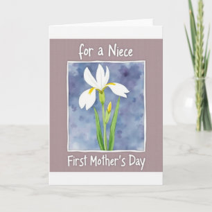 Niece First Mothers Day Bloom Card