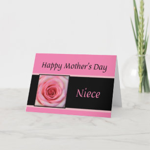Niece   Happy Mother's Day rose card
