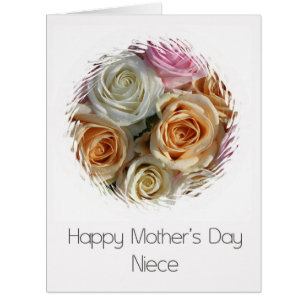 Niece   Happy Mother's Day rose card