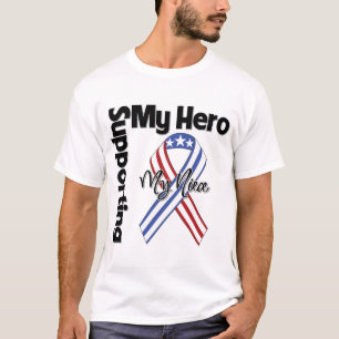 Niece - Military Supporting My Hero T-Shirt