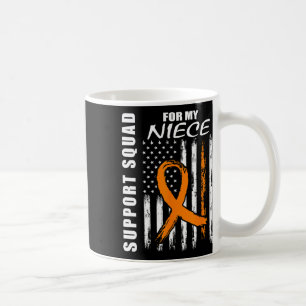 Niece Multiple Sclerosis Awareness Usa Flag Suppor Coffee Mug