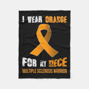 Niece - My Multiple Sclerosis Warrior Fleece Blanket