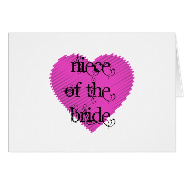 Niece of the Bride (Front Horizontal)