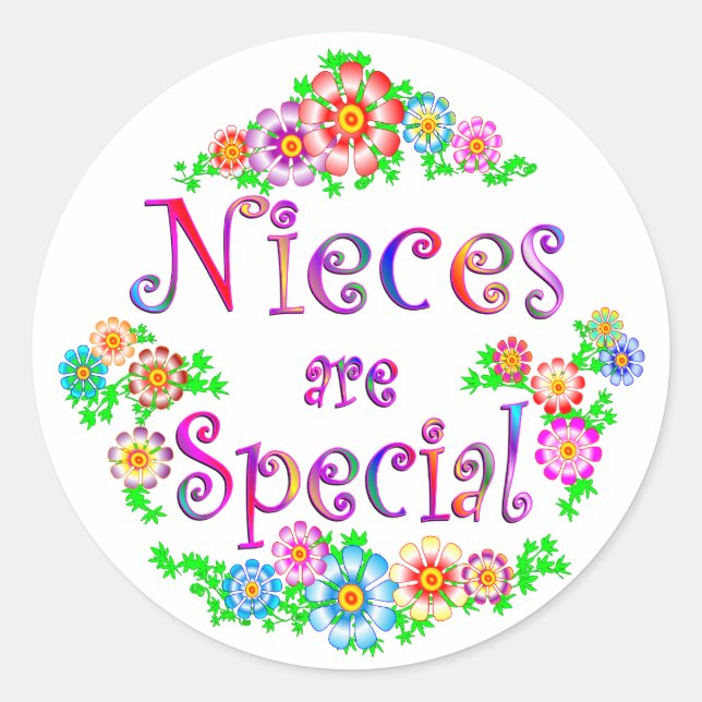 NIECES are Special Classic Round Sticker (Front)