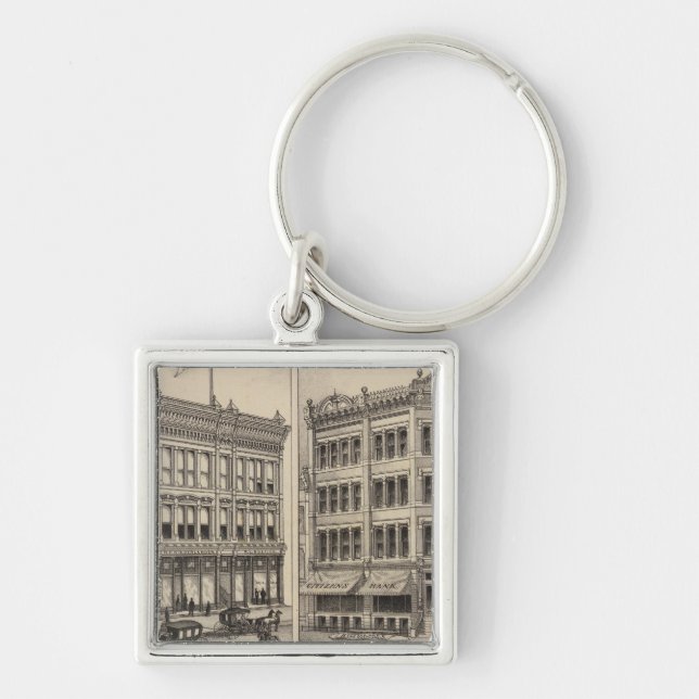 Niederlander and Citizens Bank, Wichita, Kansas Key Ring (Front)
