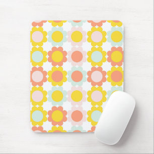 Niedliche Blumen Muster Mouse Pad