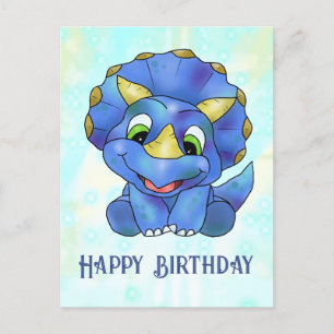 niedlicher Dino Postcard