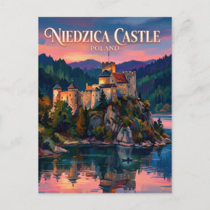 Niedzica Castle (Dunajec River) Poland Postcard