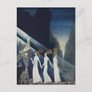 Nielsen's East of the Sun and West of the Moon Postcard