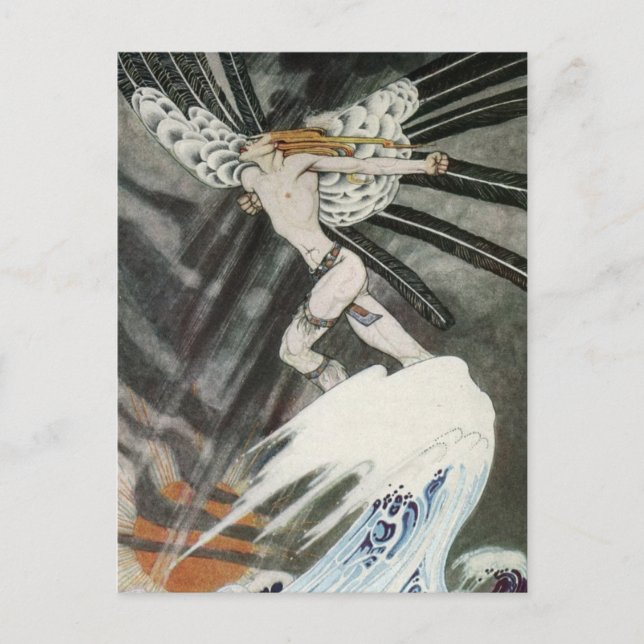 Nielsen's East of the Sun and West of the Moon Postcard (Front)