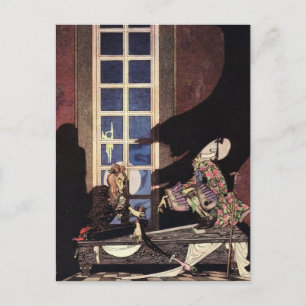 Nielsen's In Powder and Crinoline Postcard