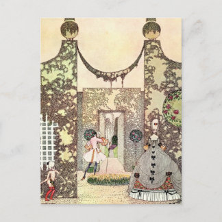 Nielsen's In Powder and Crinoline Postcard