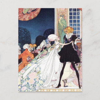 Nielsen's In Powder and Crinoline Postcard