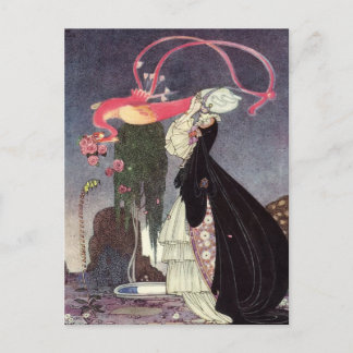 Nielsen's In Powder and Crinoline Postcard