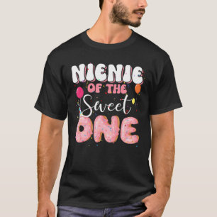 Nienie Of The Birthday One Doughnut 1St Family B-D T-Shirt