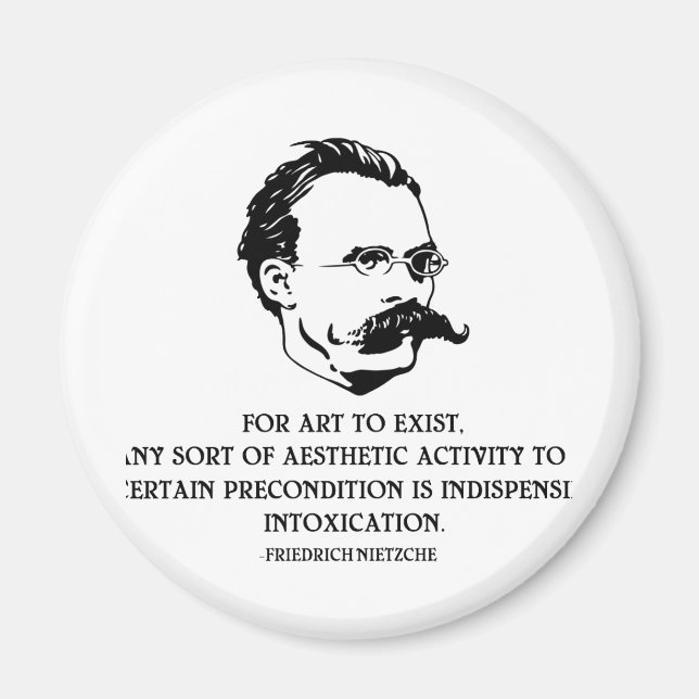Nietzche - Intoxication Magnet (Front)