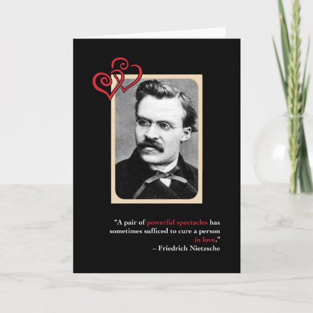 Nietzsche Anti-Valentine's Day Card #3 (Front)